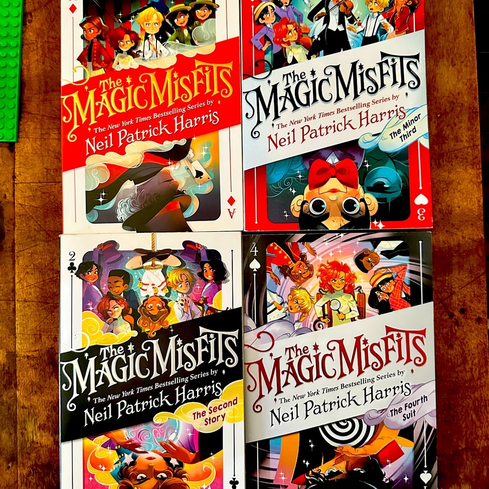 “The Magic Misfits” paper book book series